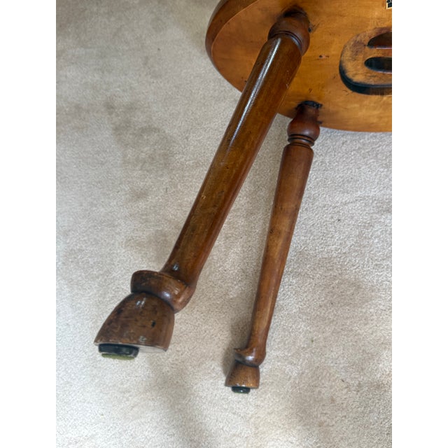 Brown Barnard and Simonds Stool - 1950s For Sale - Image 8 of 12