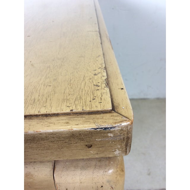Mid-Century Modern Mid Century Modern Dining Table With Limed Walnut Finish and 3 Leafs For Sale - Image 3 of 18