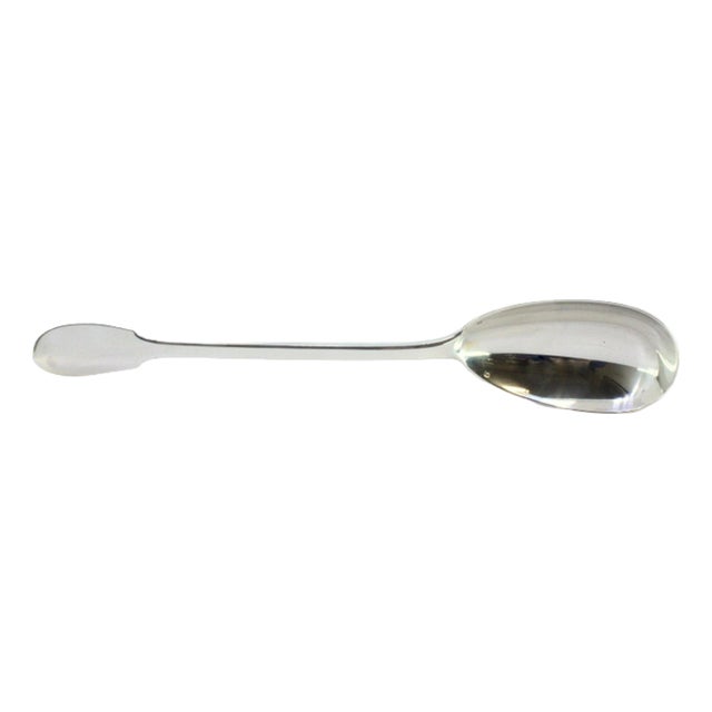 Rice and Serving Spoon in Silver For Sale