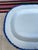 Antique Pearlware Blue Feather Edge Platter, Circa 1820’s For Sale - Image 4 of 12