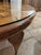 Brown Buchschmid & Gretaux Glass Top Marquetry Inlaid WoodTable For Sale - Image 8 of 13