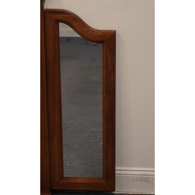 Stanley Furniture Country French Style 56" Tri-View Dresser Mirror 361-060 For Sale In Kansas City - Image 6 of 10