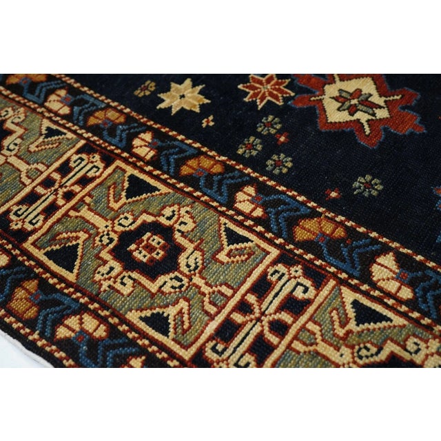 1900 - 1909 Antique Shirvan Rug 3'9'' x 7'1'' For Sale - Image 5 of 11
