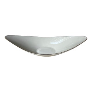 1970s Lenox Gondola Boat Dish With 24kt Gold Details For Sale