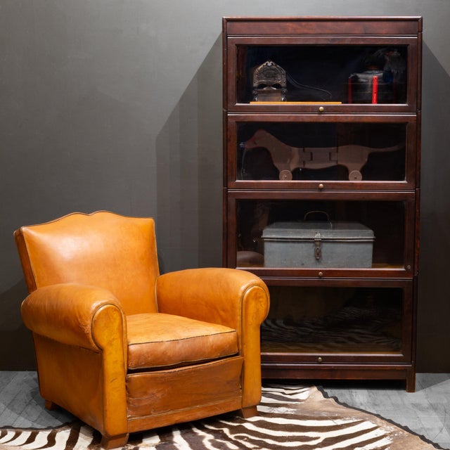 ABOUT This exceptional 4-stack lawyer's bookcase from Gunn Furniture Co. exemplifies late 19th-century craftsmanship....