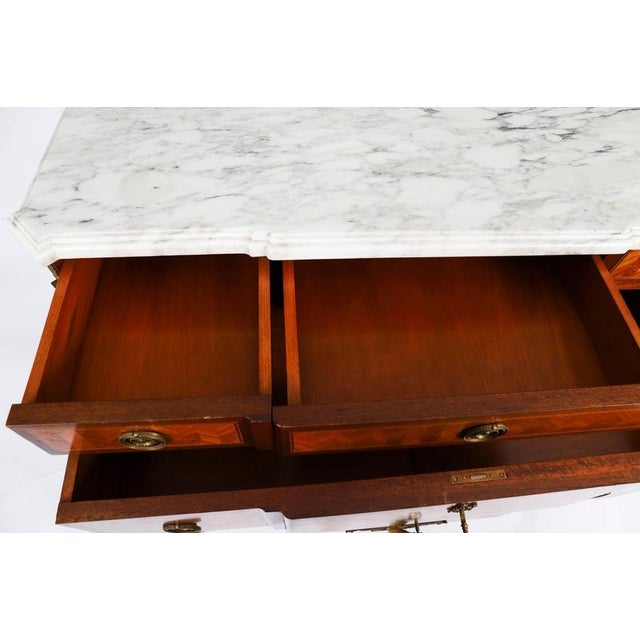 Antique French Louis Revival Ormolu-Mounted Commode, 19th Century For Sale - Image 14 of 18