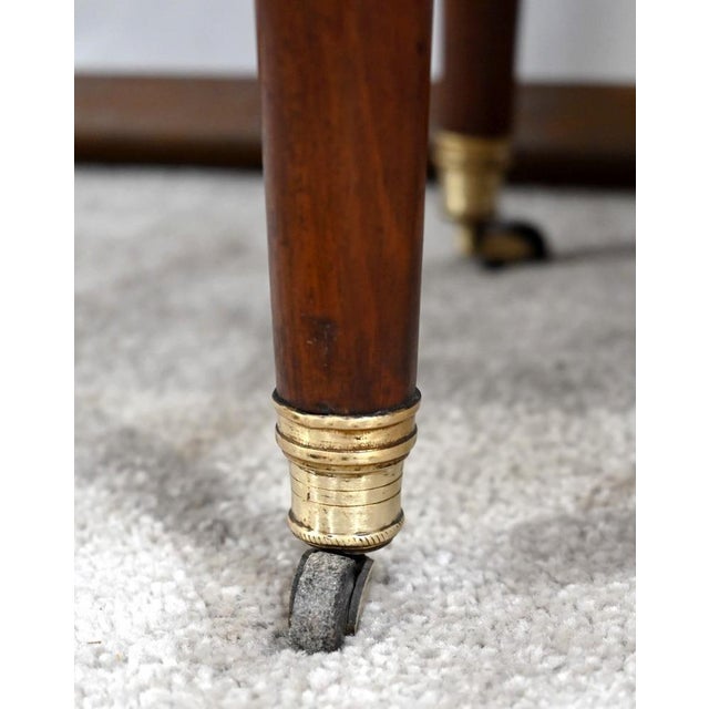 Louis XVI Mahogany Drum Table, Late 18th Century For Sale - Image 10 of 18