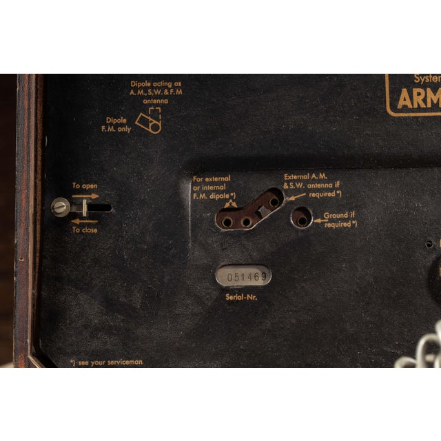 C. 1950 Working Telefunken Opus 7 Hi-Fi Tube Radio For Sale - Image 16 of 18