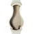 Antique Swedish Mora clock from the 19th Century with later painting. Hand carved detailing to crown and white painted...