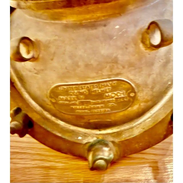 American 1910s United States Navy Mark v Diving Helmet For Sale - Image 3 of 12
