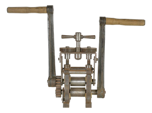 20th Century Rolling Mill with 2 Cast Iron Cranks