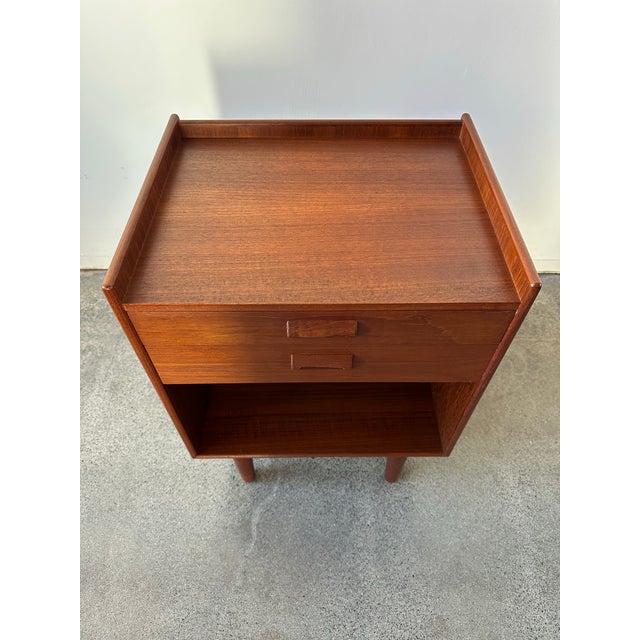 1960s Borge Mogensen for Povl Dinesen Mid Century Pair of Nightstands For Sale - Image 10 of 18