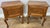 Vintage French Louis Oak Nightstands, Set of 2 For Sale - Image 15 of 15