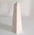 1980s Italian Beige Travertine Stone Obelisk in the Style of Grand Tour. Look great as display and also very useful as...
