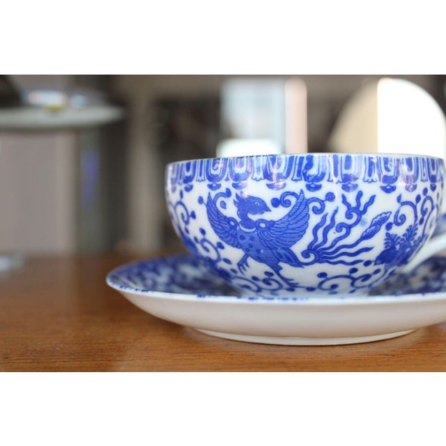 White Tea Service with Sugar Bowl, 1960s, Set of 5 For Sale - Image 8 of 17