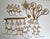 Vintage Grandeur Noel 19‑Pc Glass Ornament Christmas Tree 29" Tabletop Display For Sale - Image 10 of 13