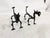 Mod Dragon Andirons in Wrought Iron, 1940s, Set of 2 For Sale - Image 6 of 18