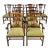 Theodore Alexander Althorp Collection Pierced Back Chippendale Dining Chairs - Set of 10 For Sale