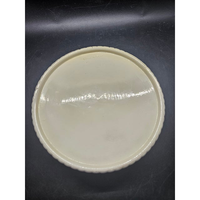 Wedgwood Antique Decanter Coaster Wedgwood Creamware C1820 For Sale - Image 4 of 4