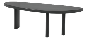 Freeform Table in Lacquered Wood by Charlotte Perriand for Cassina