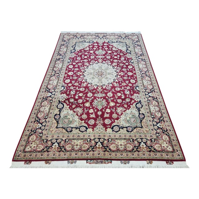 Middle Eastern Tabriz Rug For Sale
