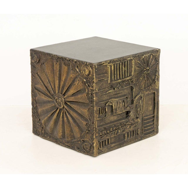 Adrian Pearsall "Goop" Brutalist Square Side Table For Sale In New York - Image 6 of 7