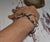 Late 20th Century Mod Sterling Silver Circle Cuff Bracelet For Sale - Image 15 of 15