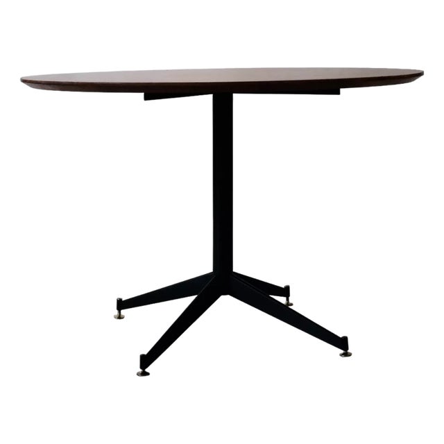 Vintage Round Table by Osvaldo Borsani, 1950s For Sale