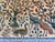 Hand-Knotted Afghan Tree of Life Pictorial Wool Area Rug - 8'1" X 9'9" For Sale - Image 11 of 13