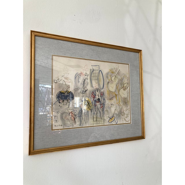 Printmaking Materials Raoul Dufy Hand Colored Illustration Pochoir From the Estate of Cz Guest For Sale - Image 7 of 12