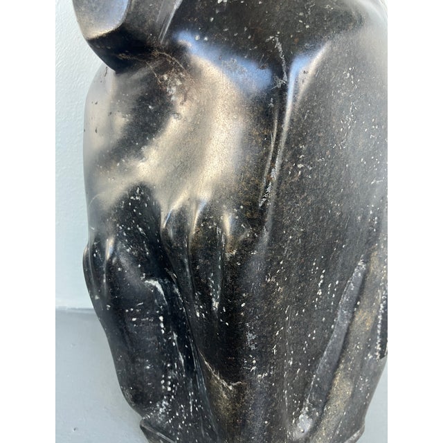 Rare Large Shona Sculpture Attributed to Jonathan Mhondorohuma For Sale - Image 16 of 17
