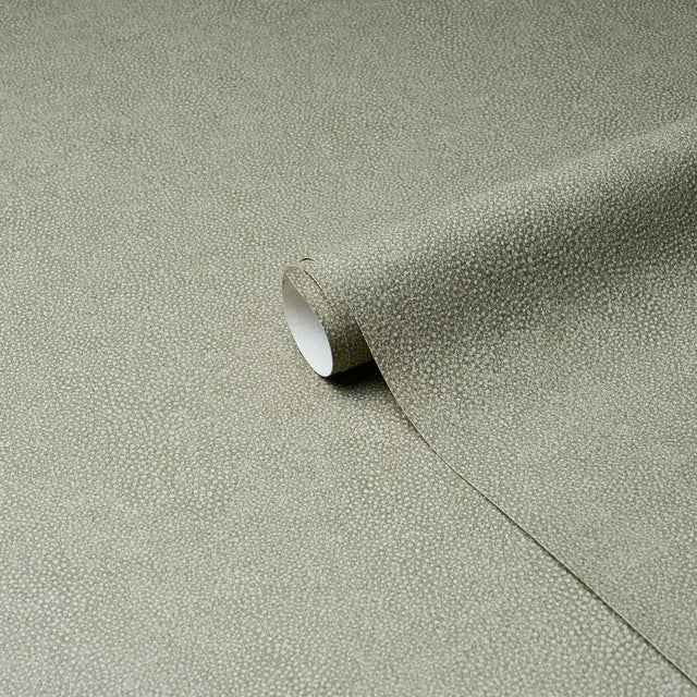 A classic, convincing faux shagreen, this embossed-vinyl wallpaper captures the pebbled texture of the real thing while...