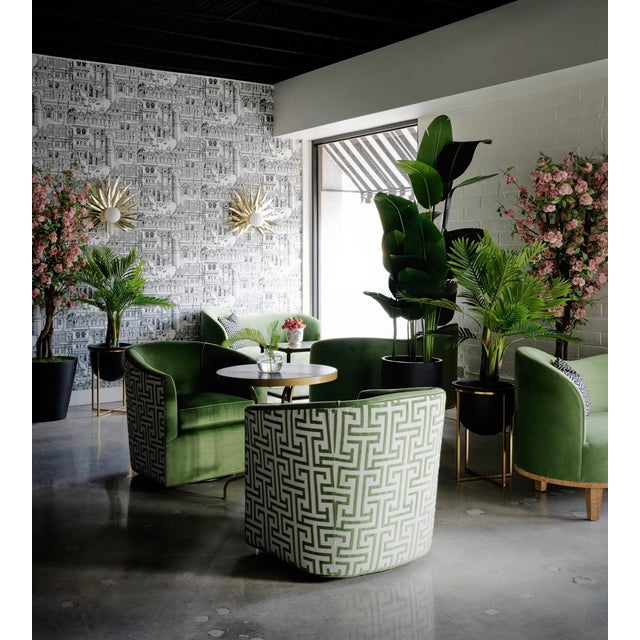 Hand-Crafted Brass Palm Leaf Sconce For Sale - Image 9 of 10