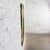 Late 20th Century Modern Large Rectangular Wall Mirror W/Brass Windowpane Frame For Sale - Image 9 of 18
