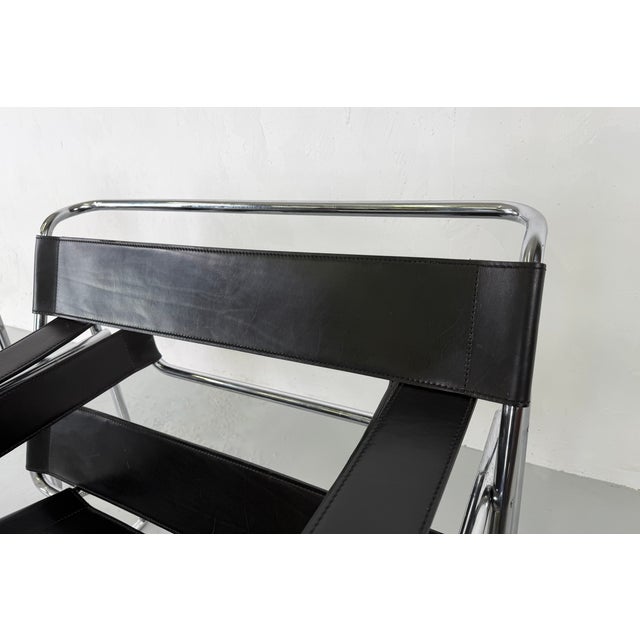Wassily Armchair by Marcel Breuer for Gavina, 1960s, Set of 2 For Sale - Image 11 of 13