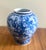 Chinoiserie Classic Chinoiserie Blue and White Ceramic Ginger Jar With Handpainted Phoenix Birds Design For Sale - Image 3 of 8