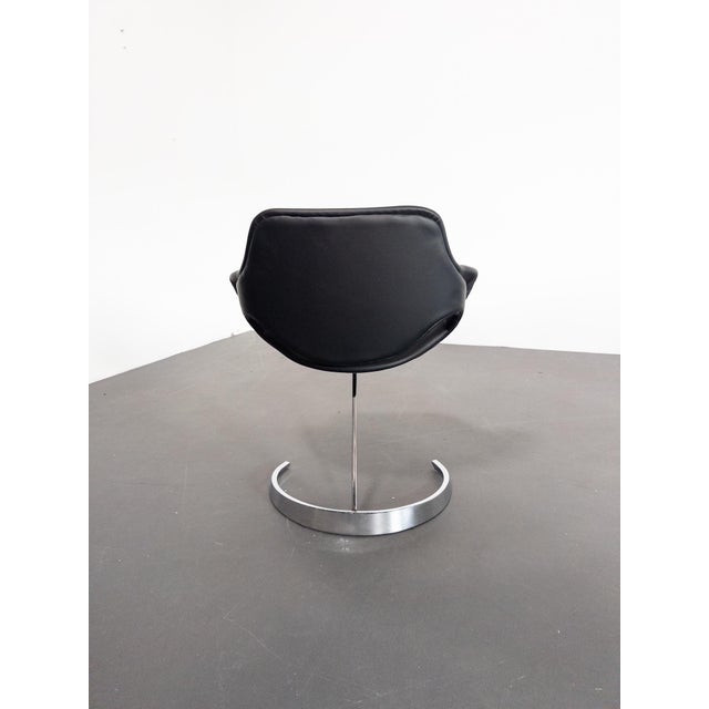 Vintage French Chairs from Boris Tabakoff, 1970s, Set of 4 For Sale - Image 7 of 14