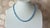 Early 21st Century Aquamarine Faceted Beaded Necklace With 14k Gold Clasp For Sale - Image 5 of 8