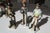 1940s Porcelain Statuettes Soldiers of the Empire, 1940s, Set of 6 For Sale - Image 5 of 15