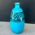 Ovoid Ceramic Vase with Crackled Blue Glaze, 1890s For Sale - Image 3 of 9