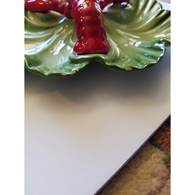Vintage Keeler Ceramic Lobster Set For Sale - Image 9 of 10