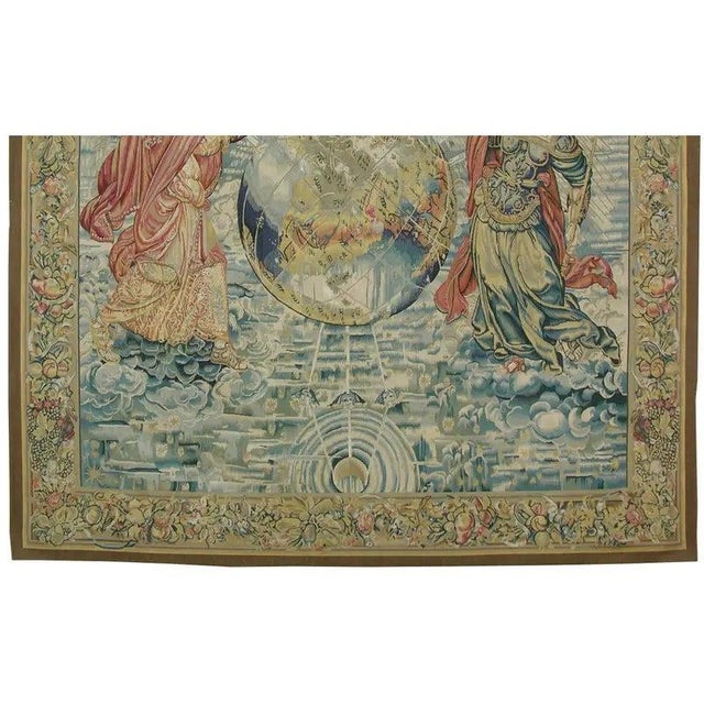 Traditional Vintage Tapestry Depicting a Royal Ceremony For Sale - Image 3 of 8