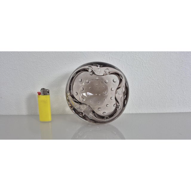 Vintage Murano Glass Ashtray, Italy, 1960s For Sale - Image 12 of 13