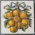 Ceramic Mosaic of Tiles with Fruit Motif from Cerámica Sevilla, 1950s, Set of 4 For Sale - Image 7 of 7
