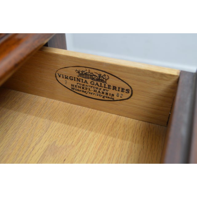 Wood Henkel Harris Mahogany Highboy For Sale - Image 7 of 8