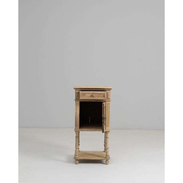 1890s French Oak Bedside Table For Sale - Image 17 of 18