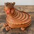 This whimsical vintage lidded basket is a delightful example of the animal-form handicrafts produced by the renowned...