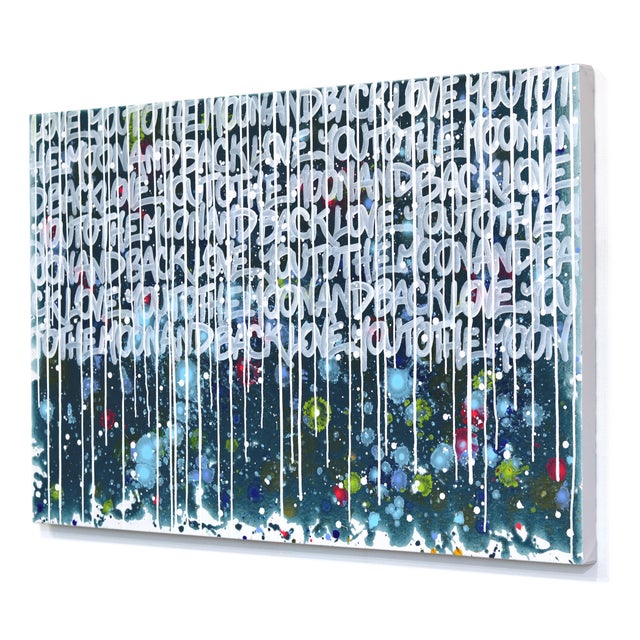Contemporary The Most Spirited Love of All - Large Original Abstract Textured Acrylic Mixed Media Painting on Canvas For Sale - Image 3 of 9