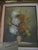 Mid-Century Modern 1960s Oil Painting by Baccie 24 X 28 "California School of Painters" Floral Still Life Scene For Sale - Image 3 of 10