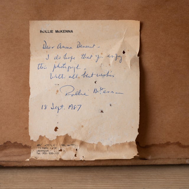 1980s Rollie McKenna - Dylan Thomas Portrait, c.1980 For Sale - Image 5 of 7